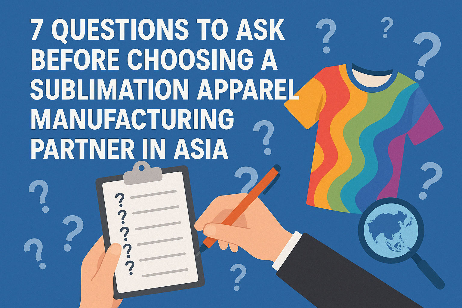 7 Questions to Ask Before Choosing a Sublimation Apparel Manufacturing Partner in Asia